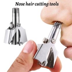 nose hair trimmer for men stainless steel manual trimmer uk for nose vibrissa razor shaver washable portable nose ear hair trimmer ammpoure wellbeing 122597 9cb8ce44 b6fb 4c74 8447 4b