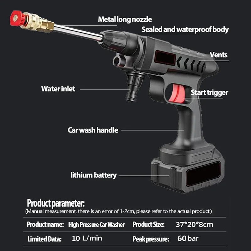 High Pressure Water Gun For Car Wash - Image 4