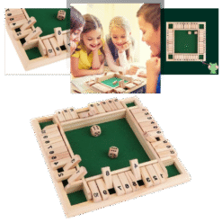 Wooden Dice Game