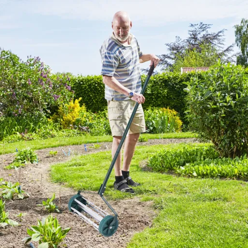 Heavy Duty Manual Lawn Spike Soil Aerator - Image 3