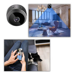 Alternative view of Mini Wireless Surveillance Camera