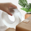 Transparent Sticky Nano Tape Double Sided Grip Reusable Home Tape Traceless Glue