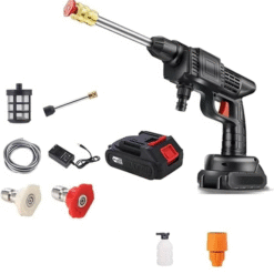 Cordless Portable High Pressure Spray Water Gun Set
