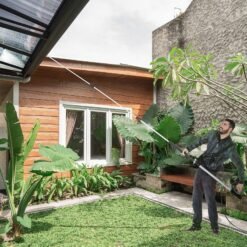 Alternative view of Premium Telescoping Pressure Power Washer Extension Wand