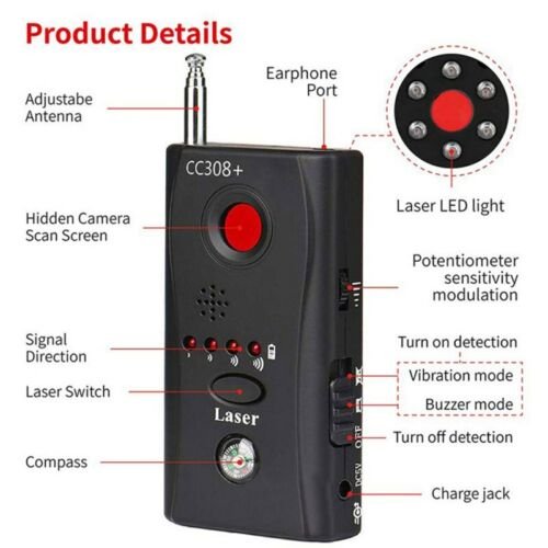 Bug Detector - Hidden Camera and Microphones Detector - Image 2