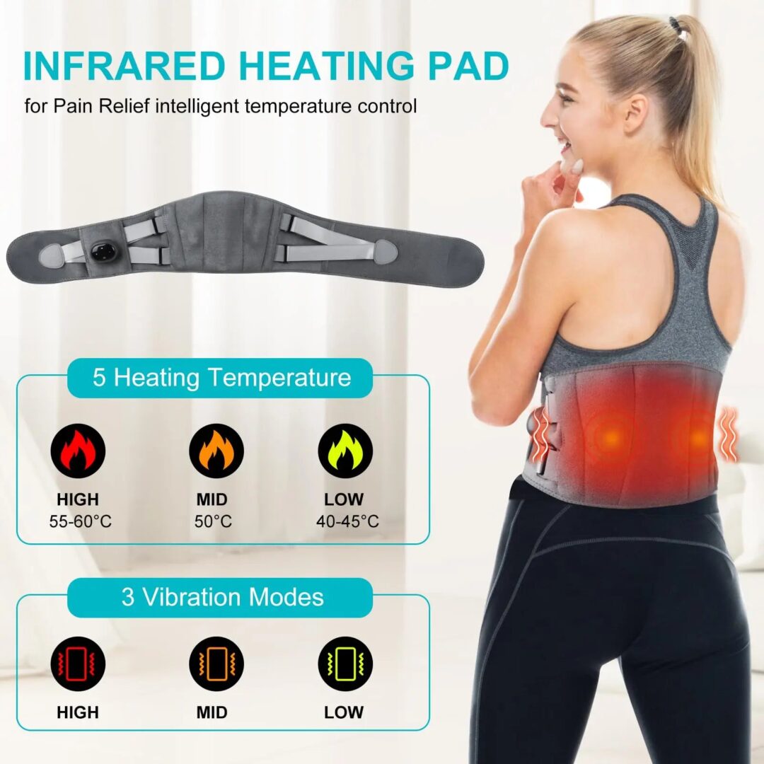 Heating Pad And Lower Back Massager - Image 3